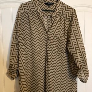 Chevron tunic